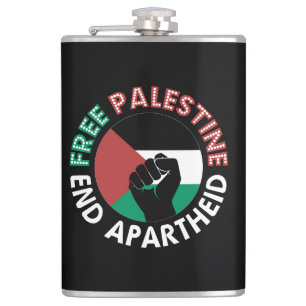 Flag Fist Black, die Fahne der Apartheid-Fahne des Flachmann