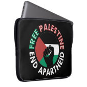 Flag Fist Black, die Fahne der Apartheid-Fahne des Laptopschutzhülle (Vorne Rechts)