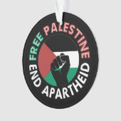 Flag Fist Black, die Fahne der Apartheid-Fahne des Ornament (Vorderseite)