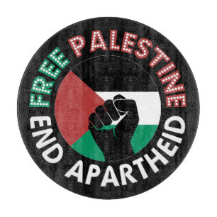 Flag Fist Black, die Fahne der Apartheid-Fahne des Schneidebrett