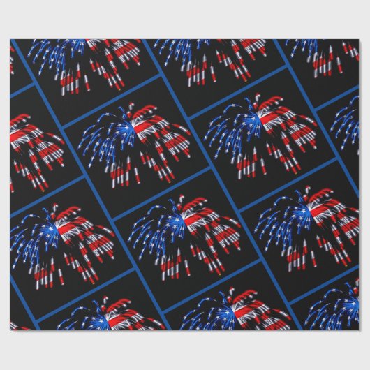 Flag-Flag-Papier Geschenkpapier (Flach)