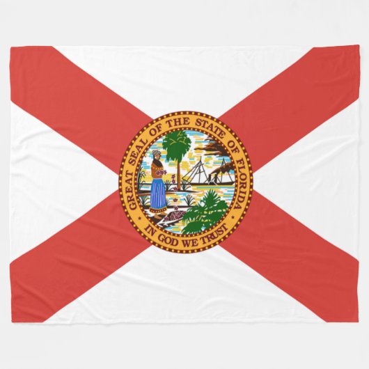 Flag Fleece Blanket (Vorderseite (Horizontal))