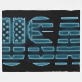 Flag Fleece Blanket (Vorderseite (Horizontal))