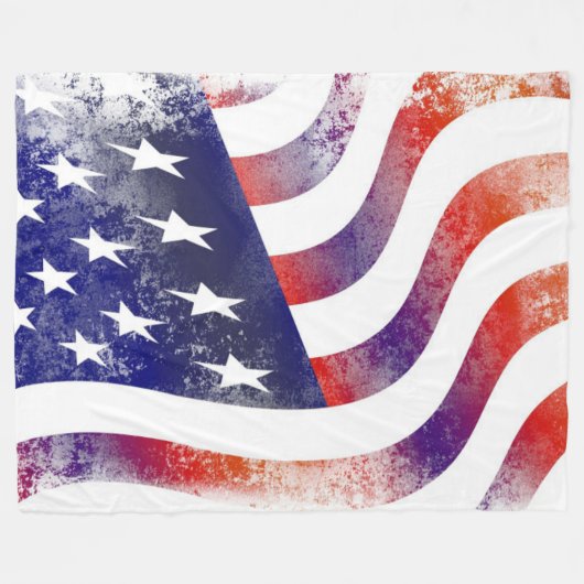 Flag Fleece Blanket (Vorderseite (Horizontal))