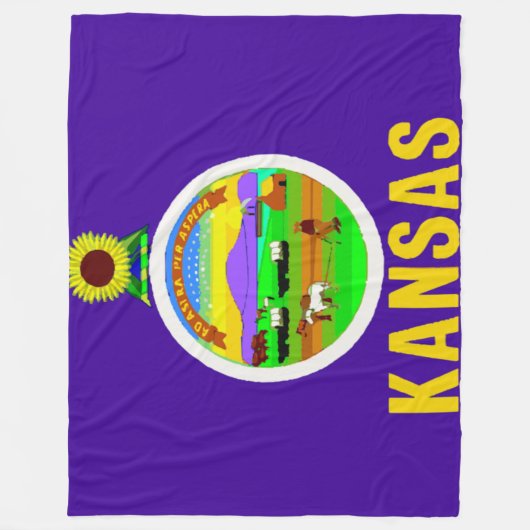 Flag Fleece Blanket (Vorderseite)