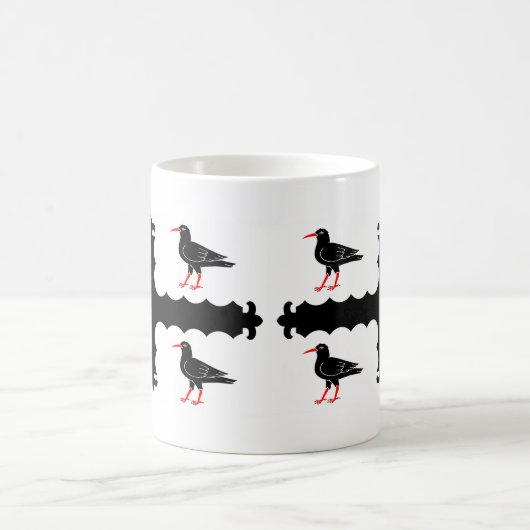 Flag Flintshire Coffee Tasse (Mittel)