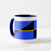 Flag Folsom, Kalifornien Tasse (Vorderseite Links)