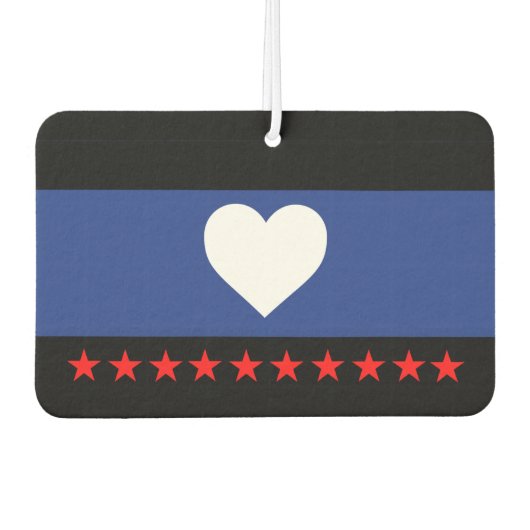 Flag "Foot Pride" Autolufterfrischer (Vorderseite)