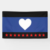 Flag "Foot Pride" Banner (Horizontal)