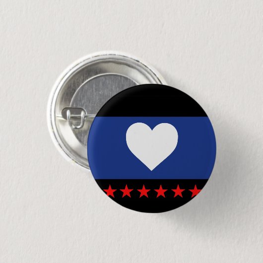 Flag "Foot Pride" Button (Vorne & Hinten)