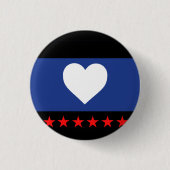 Flag "Foot Pride" Button (Vorderseite)