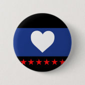 Flag "Foot Pride" Button (Vorderseite)