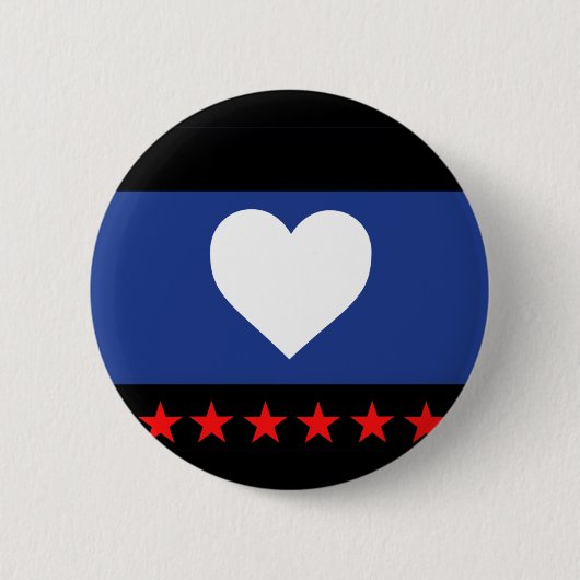 Flag "Foot Pride" Button (Vorderseite)