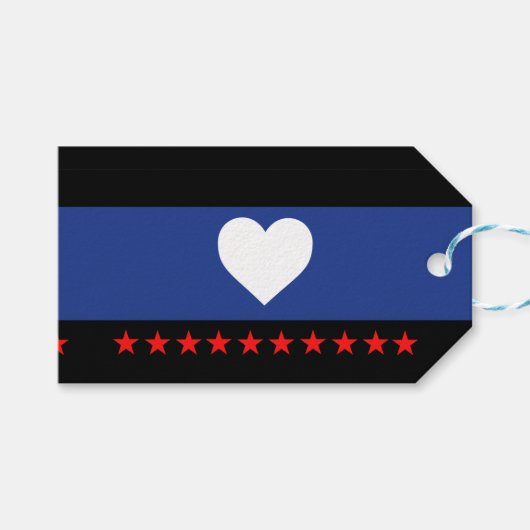 Flag "Foot Pride" Geschenkanhänger (Vorderseite (Horizontal))