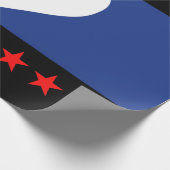 Flag "Foot Pride" Geschenkpapier (Ecke)