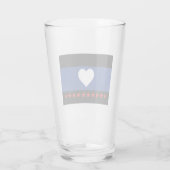 Flag "Foot Pride" Glas (Rückseite)