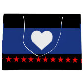 Flag "Foot Pride" Große Geschenktüte (Vorderseite)
