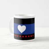Flag "Foot Pride" Kaffeetasse (Vorderseite Links)