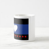 Flag "Foot Pride" Kaffeetasse (Mittel)