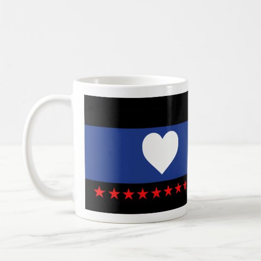 Flag "Foot Pride" Kaffeetasse (Links)