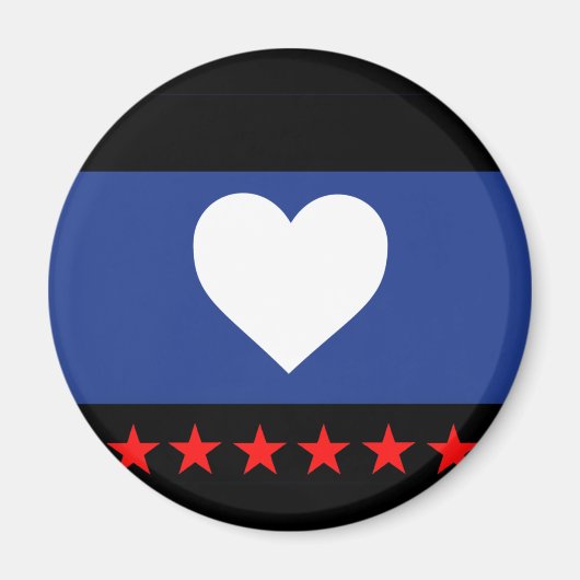 Flag "Foot Pride" Magnet (Vorne)