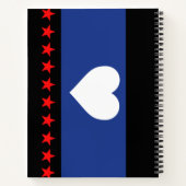 Flag "Foot Pride" Notizblock (Rückseite)