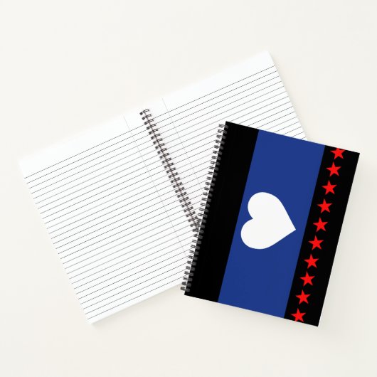 Flag "Foot Pride" Notizblock (Innenseite)