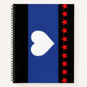 Flag "Foot Pride" Notizblock (Vorderseite)