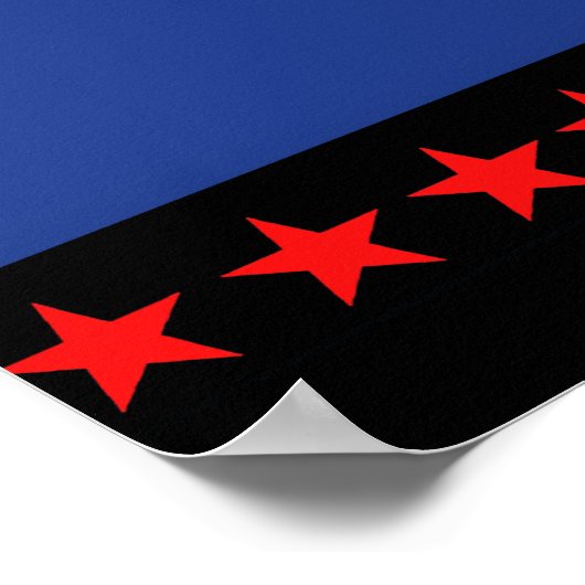 Flag "Foot Pride" Poster (Ecke)
