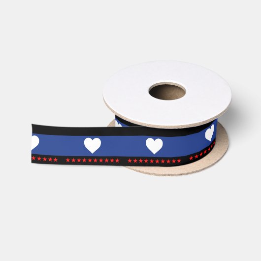 Flag "Foot Pride" Satinband (Spule)