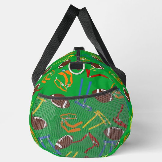Flag Football Coach Player Personalisiert Duffle Bag (Rechts)
