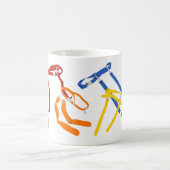 Flag Football Coach Player Personalisiert Kaffeetasse (Mittel)