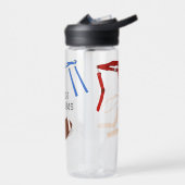 Flag Football Coach Player Personalisiert Trinkflasche (Links)