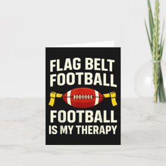 Flag Football Coach Therapy Gürtel Sports League P Karte
