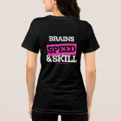 Flag Football Flamed Hype Tri-Blend Shirt (Rückseite)