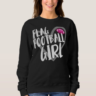 Flag Football Girl Sweatshirt