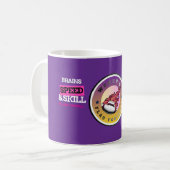 Flag Football Hype Kaffeetasse (Vorderseite Links)