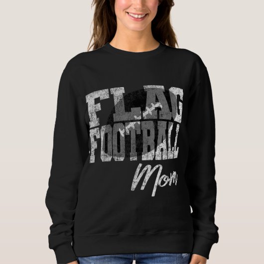 Flag Football Mama Sweatshirt (Vorderseite)
