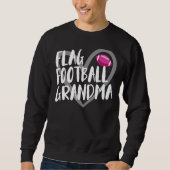 Flag Football Oma Sweatshirt (Vorderseite)