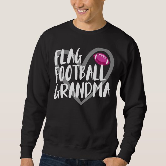 Flag Football Oma Sweatshirt (Vorderseite)