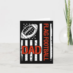 Flag Football Vater Usa Flag Karte