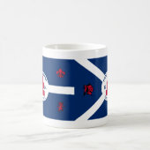 Flag Fort Wayne, Indiana Coffee Tasse (Mittel)