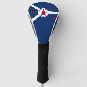 Flag Fort Wayne, Indiana Golf Head Cover Headcover