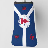 Flag Fort Wayne, Indiana Golf Head Cover Headcover (Rotieren 90)