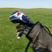 Flag Fort Wayne, Indiana Golf Headcover (In SItu)
