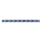 Flag Fort Wayne, Indiana Satin Ribbon Satinband (Vorderseite)