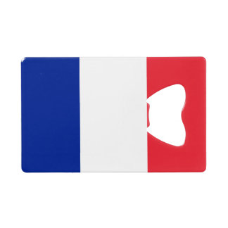 Flag France Credit Card Flaschenöffner