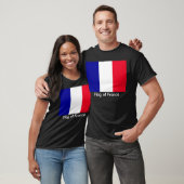 Flag France Unisex Basic Dark T - Shirt (Unisex)