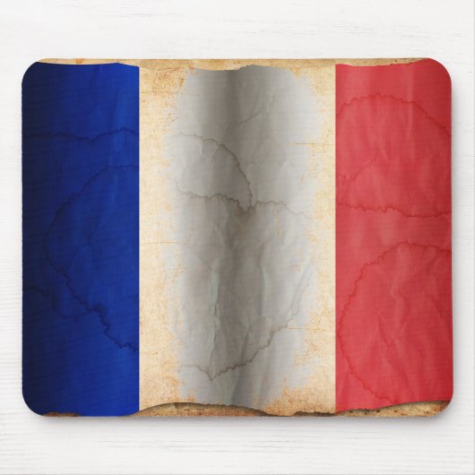 Flag Frankreich Mouse Pad Mousepad (Vorne)