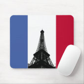 Flag Frankreich Mouse Pad Mousepad (Mit Mouse)